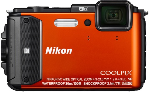 [1019] NIKON Coolpix AW130 Oranje